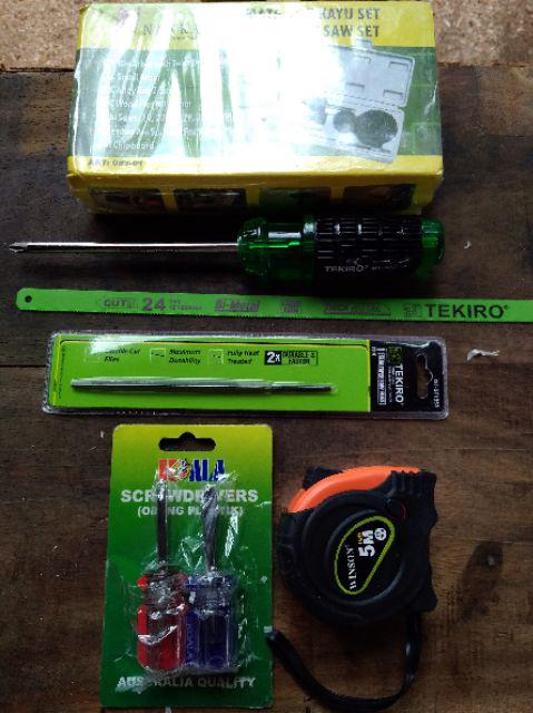 Holesaw Kit 13 Pcs Holesaw Set Mata Bor Kayu