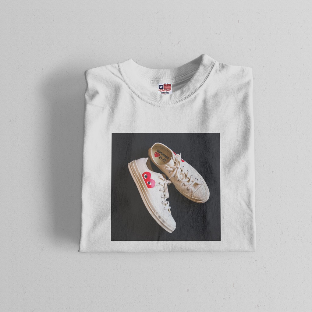 converse cdg shirt