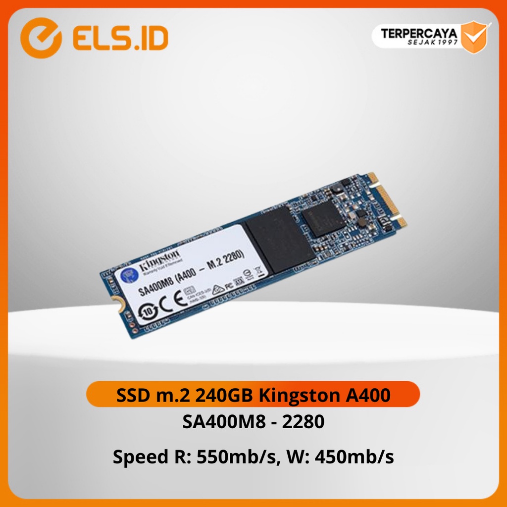 SSD m.2 240GB Kingston A400 SA400M8 - 2280