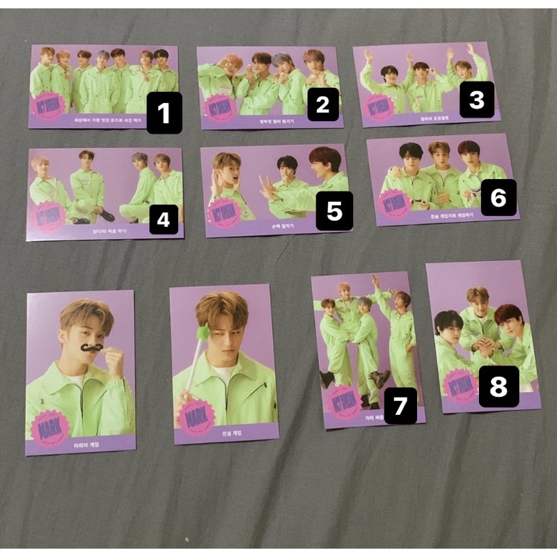 game card sg21 nct dream