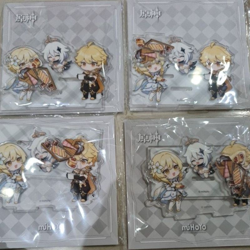 Ready Stock Metal Keyring Merchandise Plush Doll standee mousepad official Hoyofest 2022 Indonesia G