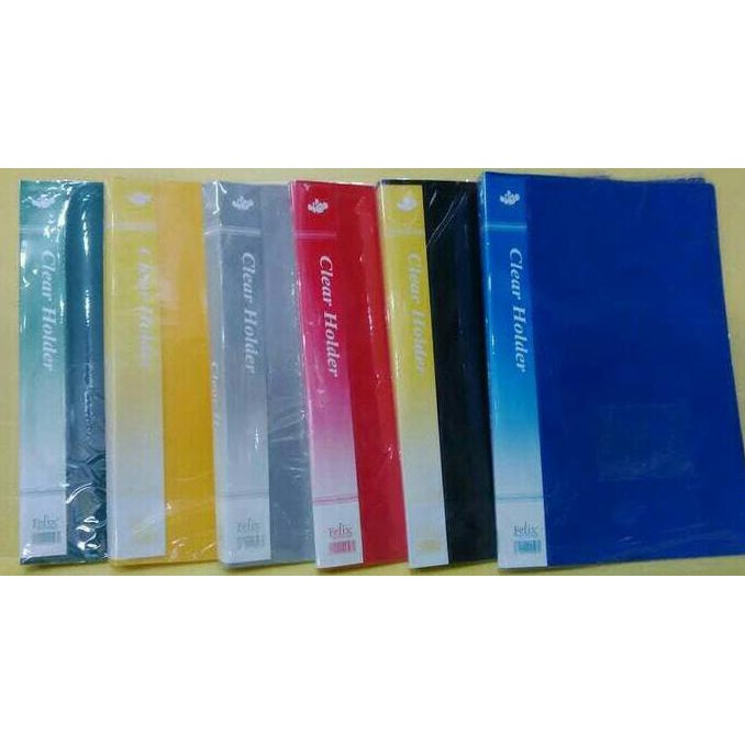 

Clear Holder / Document keeper Felix 40 lembar folio / f4 TERLARIS