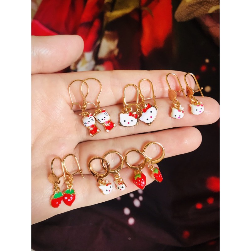 Anting desy hellokitty xuping