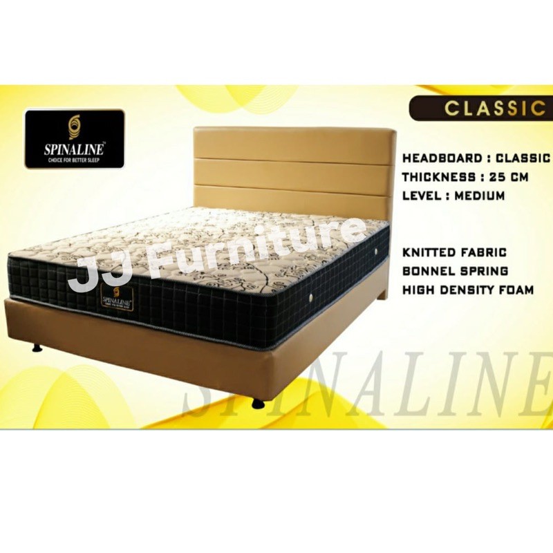 Kasur Springbed murah makassar spinaline classic