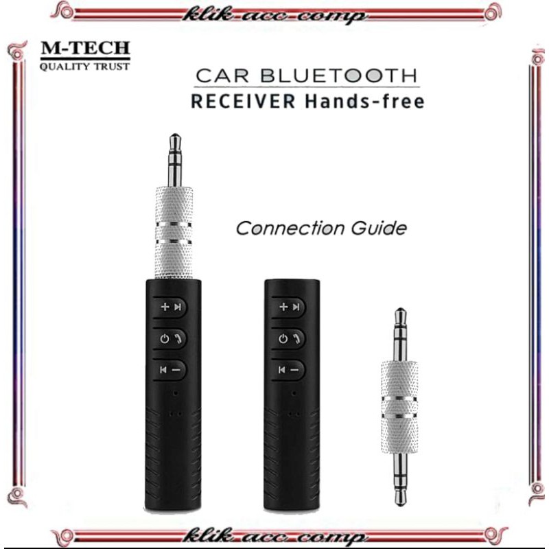 Bluetooth Wireless Audio Receiver Dongle Music Receiver AUX 3.5mm