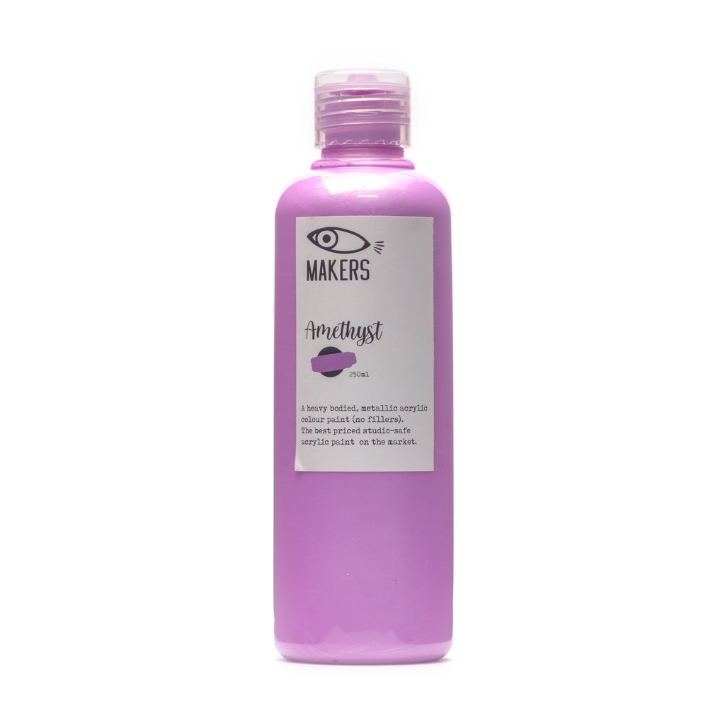 

Amethyst Metallic Acrylic Paint 250ml by MAKERS