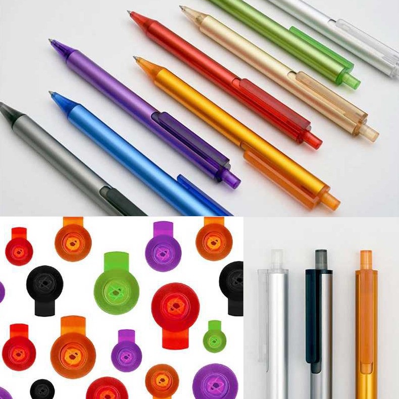 Pulpen Pena Gel Aluminium 0.5mm 1 PCS