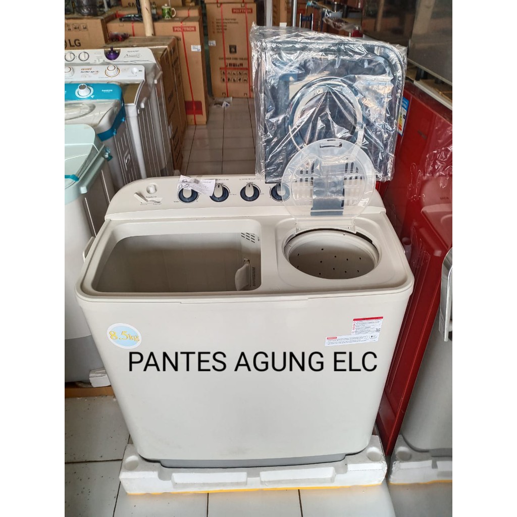 Mesin Cuci SAMSUNG 2 tabung 85H3210MB/SE ( 2 Tabung ) - 8,5KG khusus bdg