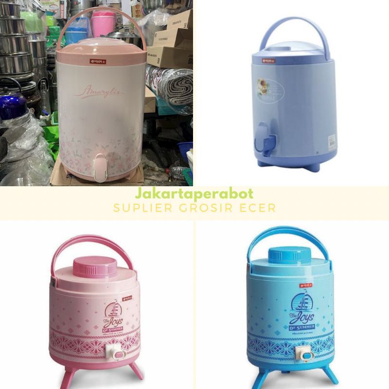 LION STAR - Milano / Sahara Drink Jar 6 Liter / Water Dispenser Air Hot n Cool / Tempat Wadah Air Minum