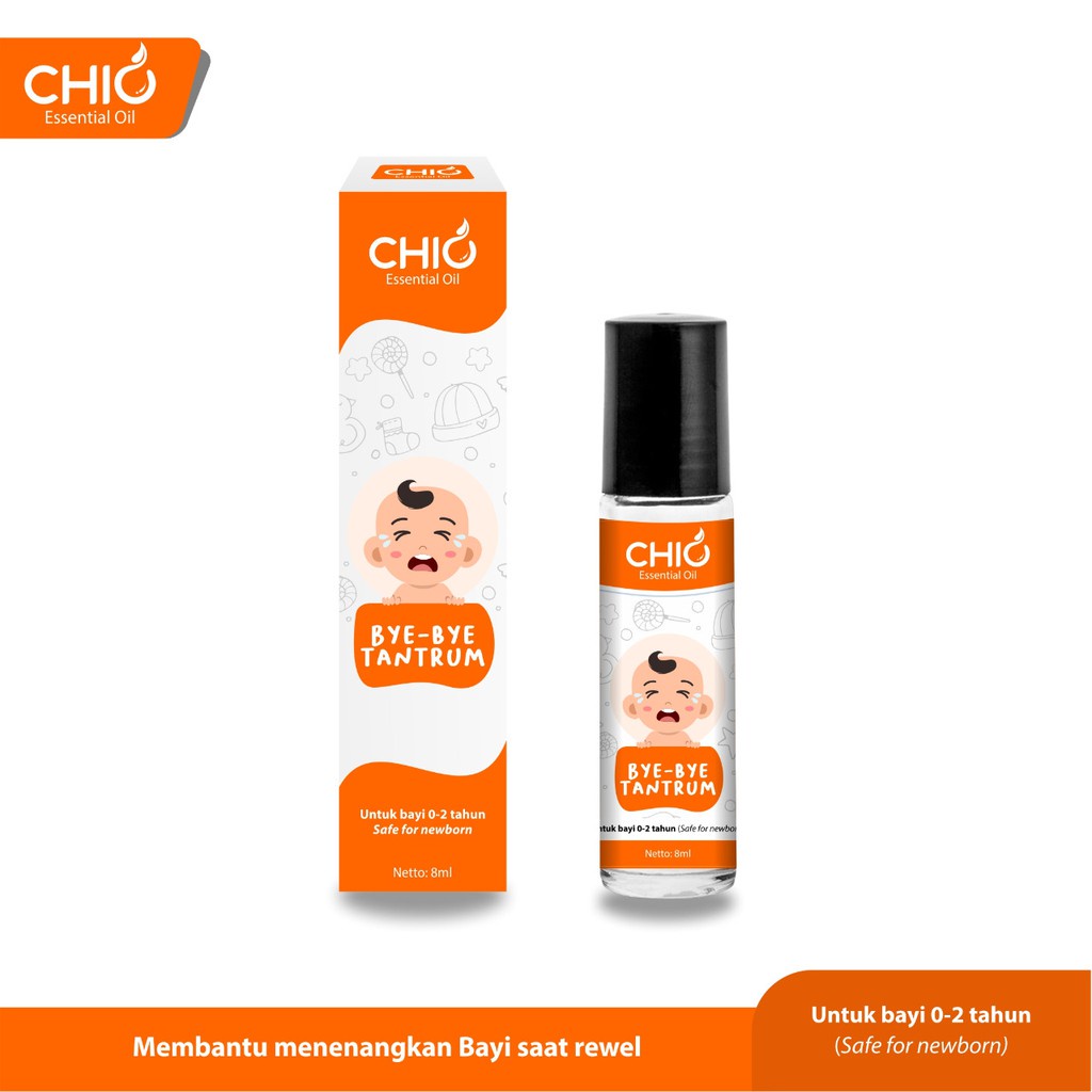 CHIORoll On Bye- Bye Tantrum / Roll On untuk Meredakan Tantrum pada Bayi 0-2 Tahun