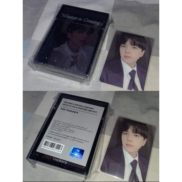 MD Kingdom The Boyz Multicase Photocard Sealed MD KD 02 Younghoon
