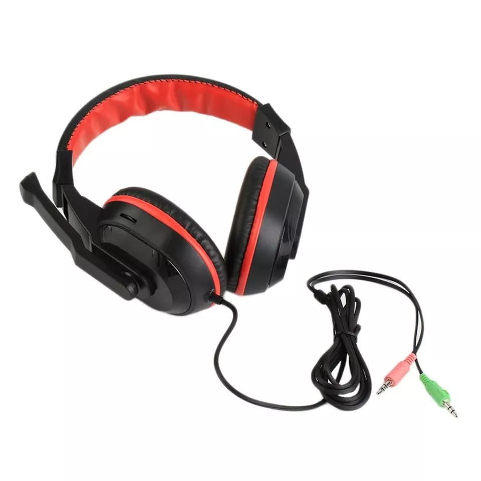 HEADSET / HANDSFREE GAMING A6 + MIC SUPER BASS