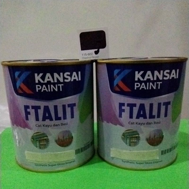 Ftalit 602 Chestnut brown / Cat Kayu & Besi 1Ltr