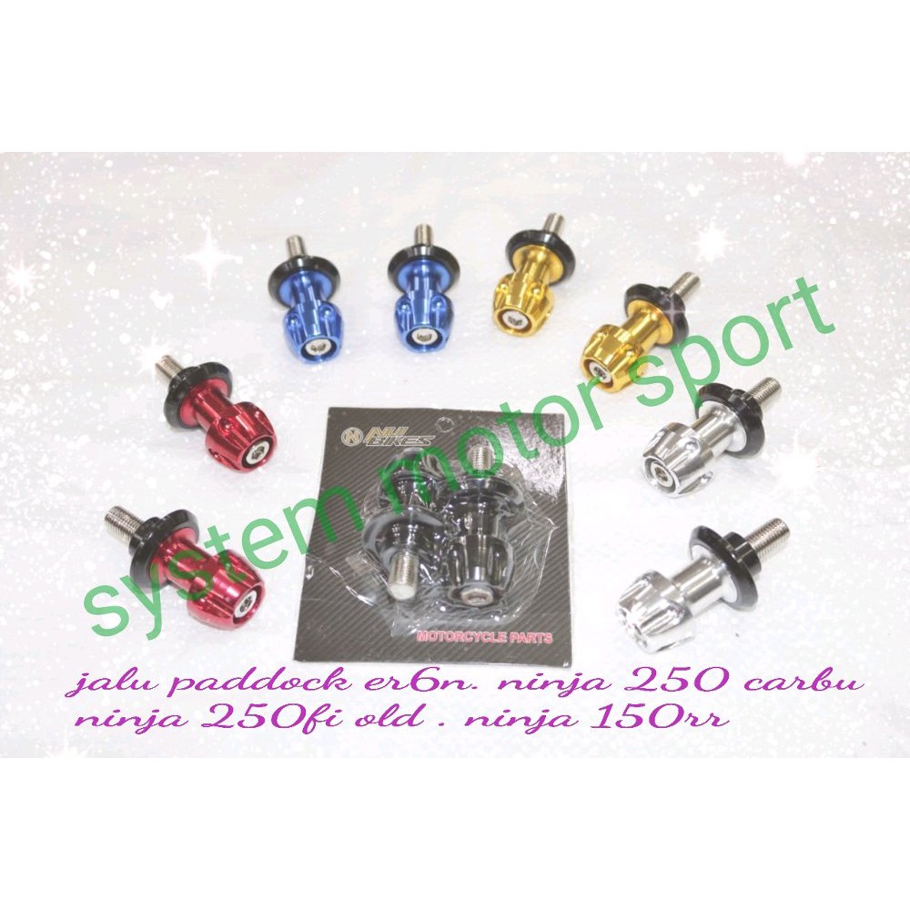 jalu paddock er6n. jalu paddock ninja 250. spool paddock rr mono ninja 150rr
