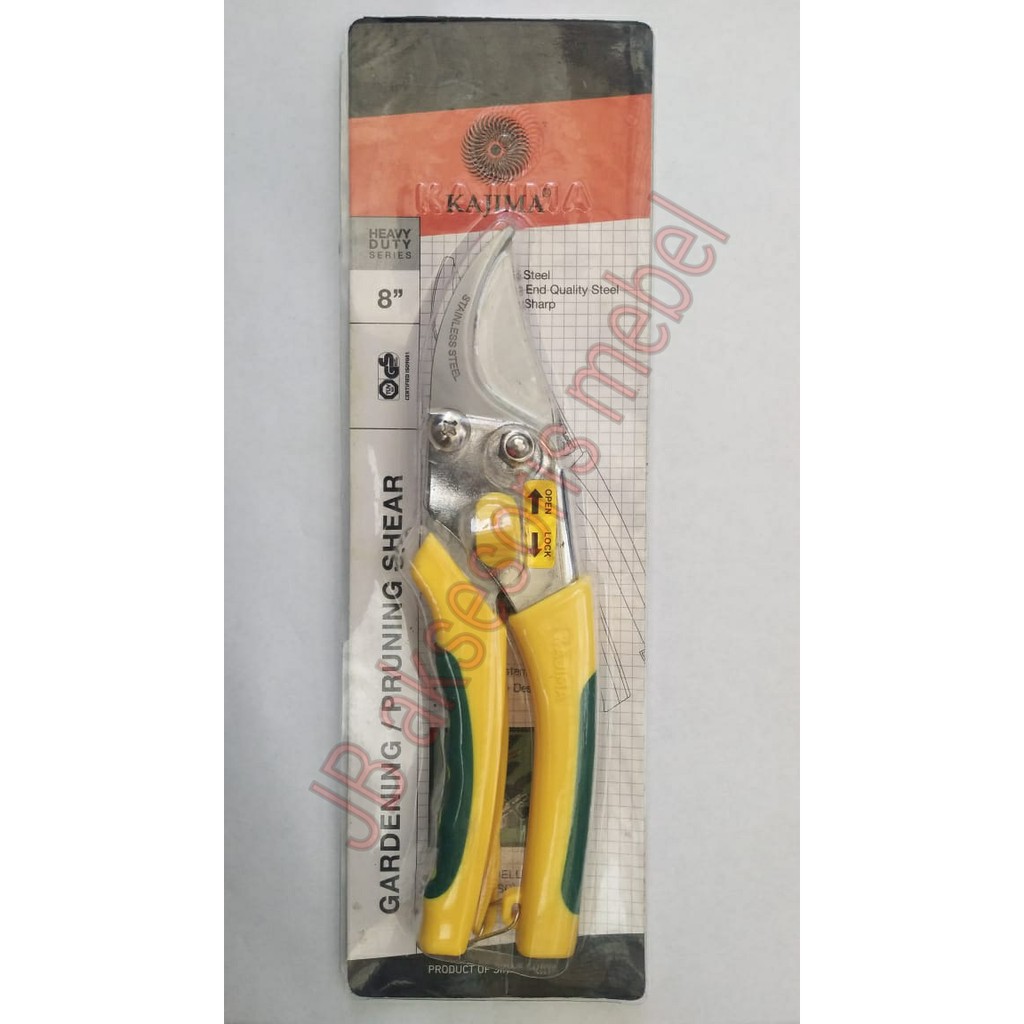 Grosir GUNTING RANTING POHON STAINLESS STEEL KAJIMA / GUNTING AKAR DAHAN Limited