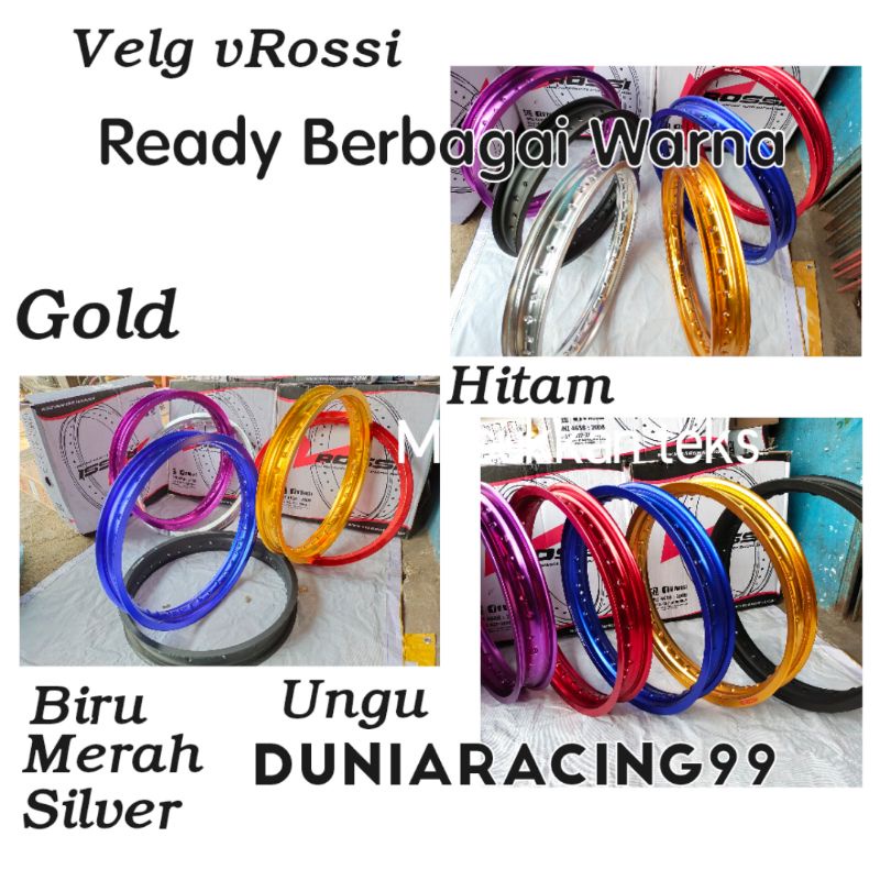 Velg Rossi Velg vRossi 140 160 17 - 160 185 17 - 185 215 17 - 215 250 17 Lingkaran Aloy Lingkaran Ro