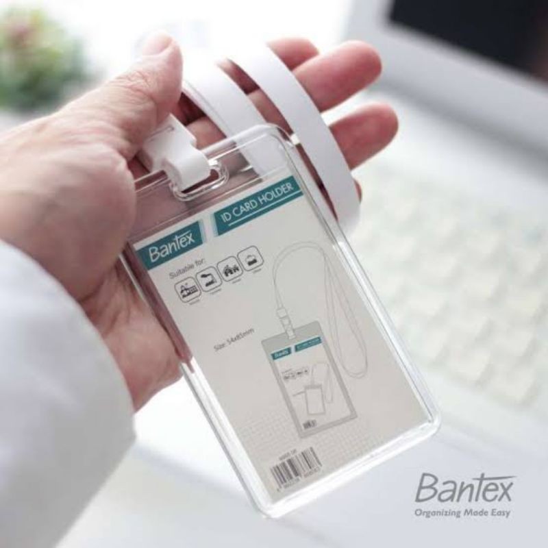 

[Ready] ID Card Holder Acrilic Bantex