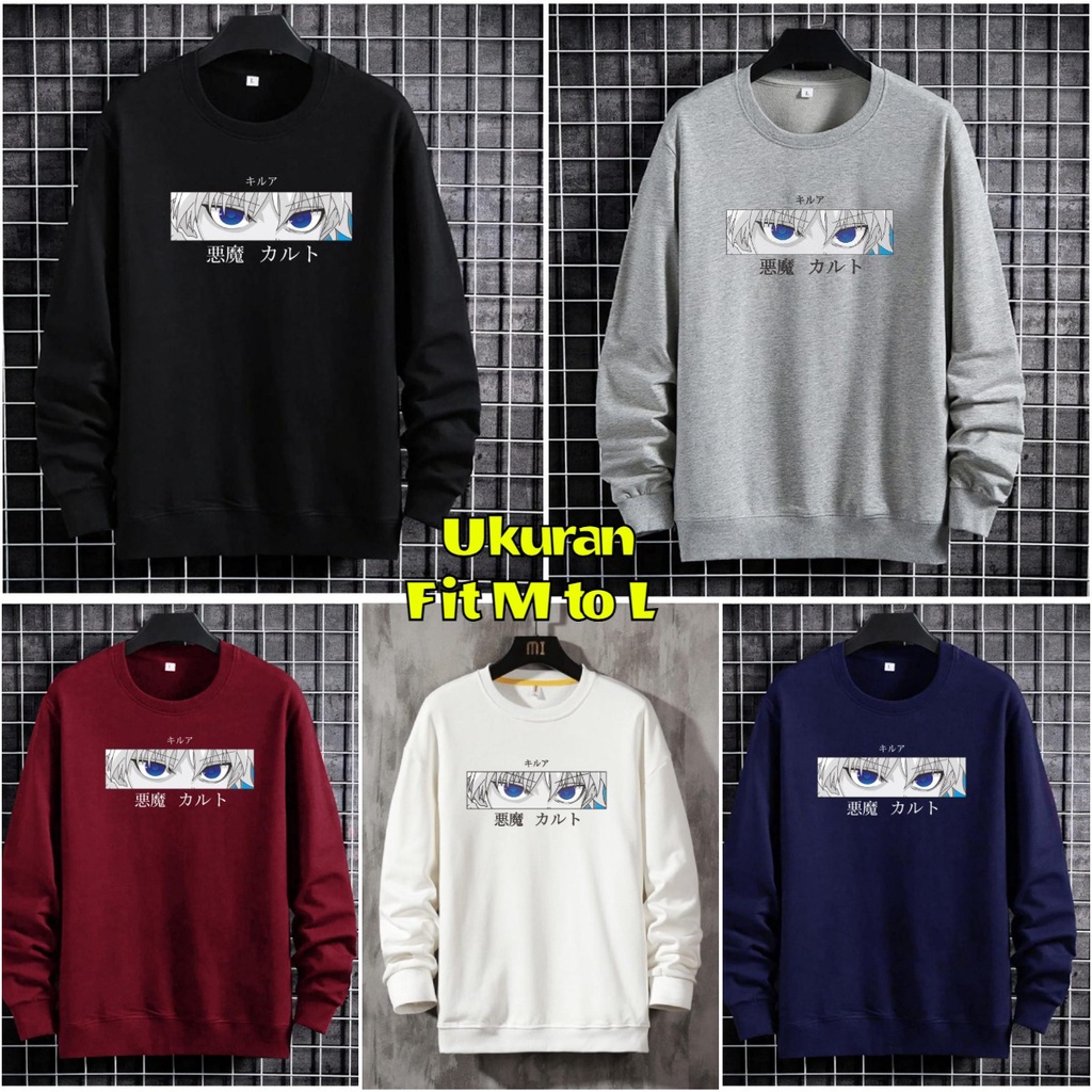 Asgard777 - BAJU ANIME / atasan lengan panjang / sweater terbaru / baju pria terlaris / baju panjang cowok