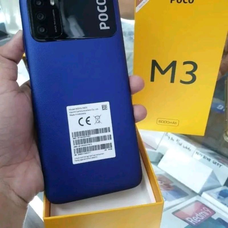 Poco M3 6/128 Second fullset original mulus