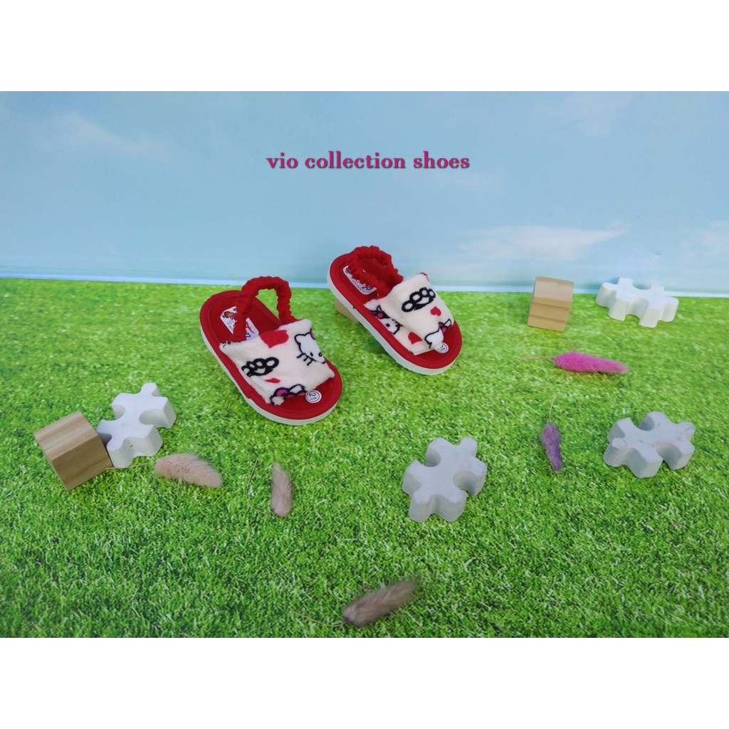 PROMO - KARAKTER HELLO KITTY - SEPATU SENDAL ANAK - SEPATU SENDAL BALITA - SANDAL SEPATU ANAK - V01