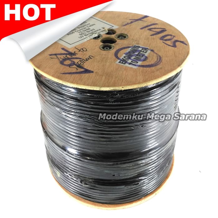 Kabel RG6 Spectrum 95% Braid - 1 Roll 305 Meter