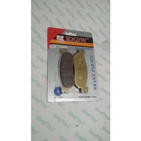 kampas rem depan kgw