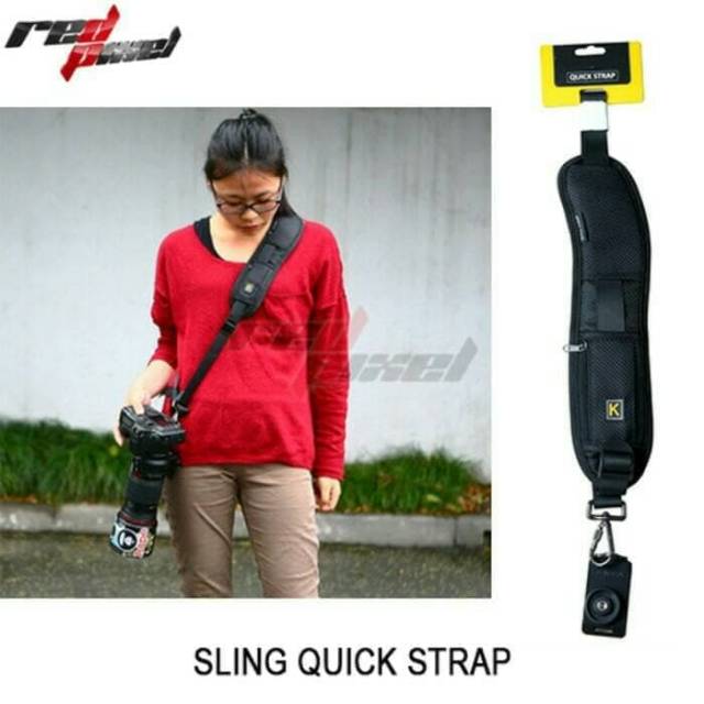 Quick Rapid Camera Sling Strap Universal - Tali Kamera DSLR SLR Mirrorless Digital Cam