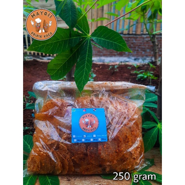 

Keripik Kaca Pedas Daun Jeruk 250 gram / Keripik 1/4 Kg Pedas