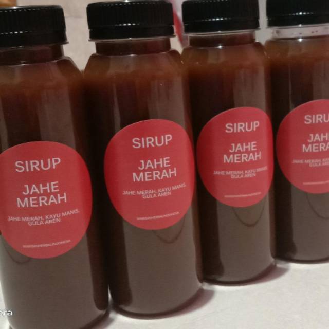 

Sirup Jahe Merah