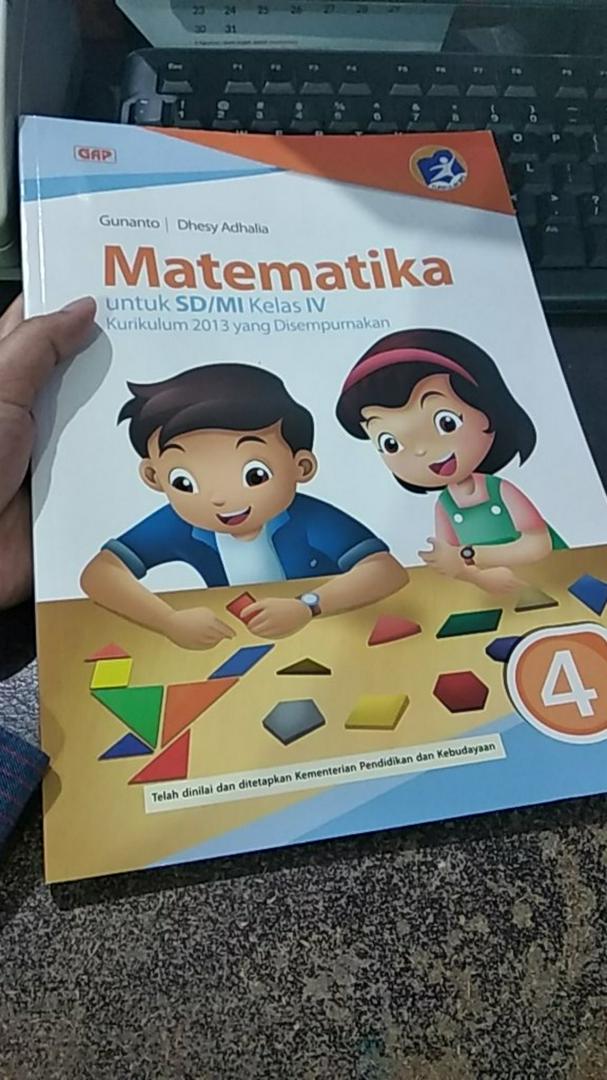 Jual Buku Matematika Kelas 4 Sd Gunanto Penerbit Gap Indonesia Shopee Indonesia
