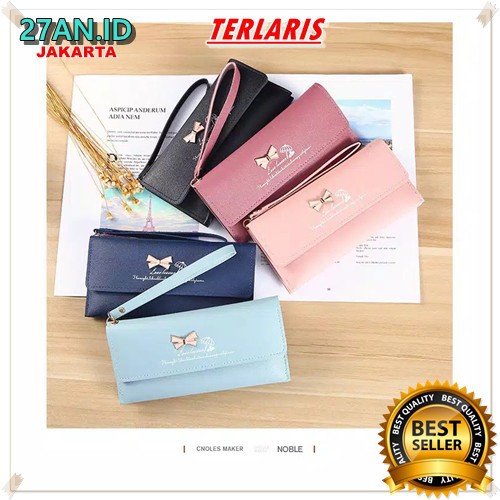 （ 27AN.ID ) COD Dompet Wanita 804# Dompet Panjang Wanita dompet murah real pic