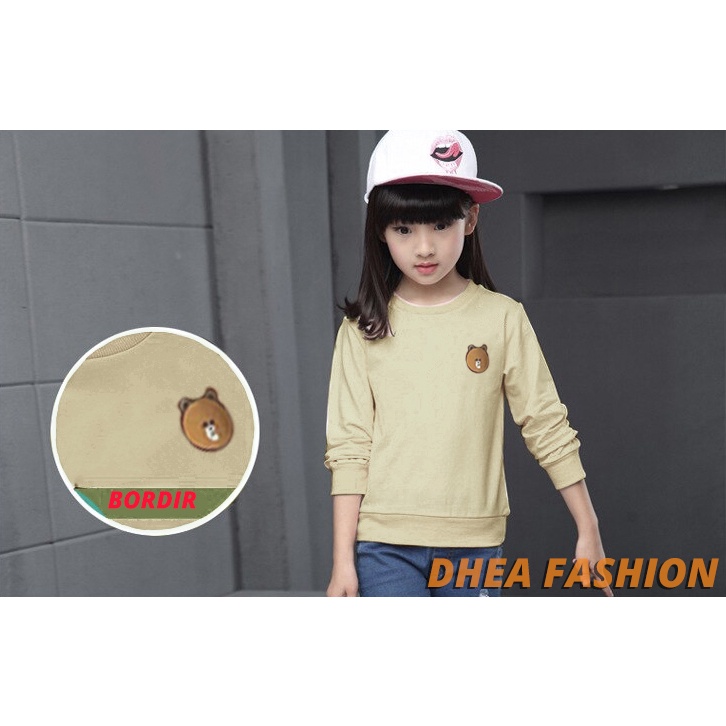 🅳🅵 Sweater Anak BTS  Korea Style | Sweater Anak Perempuan &amp; laki-laki  | Dhea Fashion