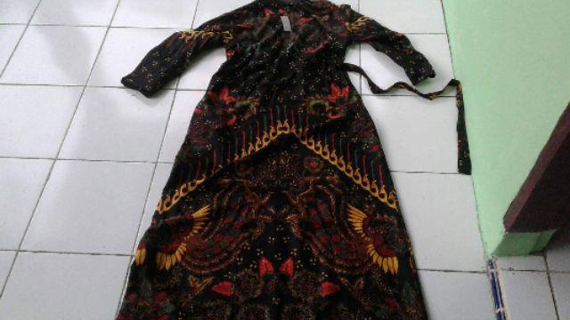 Couple Gamis Kombinasi Gamis Mewah Kualitas Oke Gamis Couple Batiktradisional Batik Sayfuul Fhasion