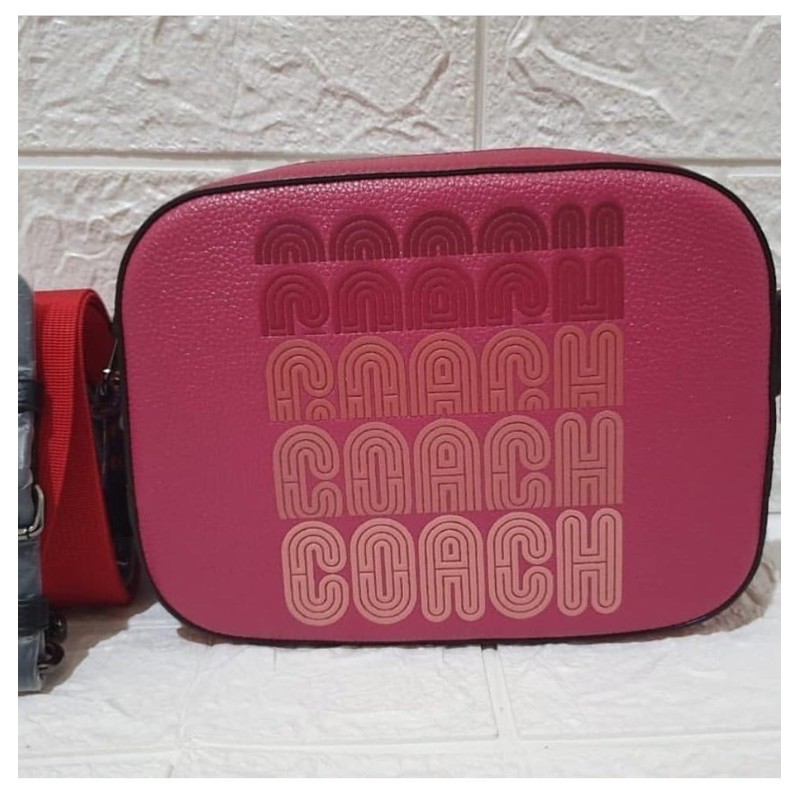 coach camera bag printed