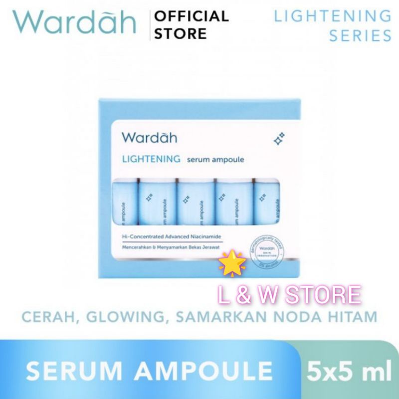 Wardah Lightening Serum Ampoule 5x5ml