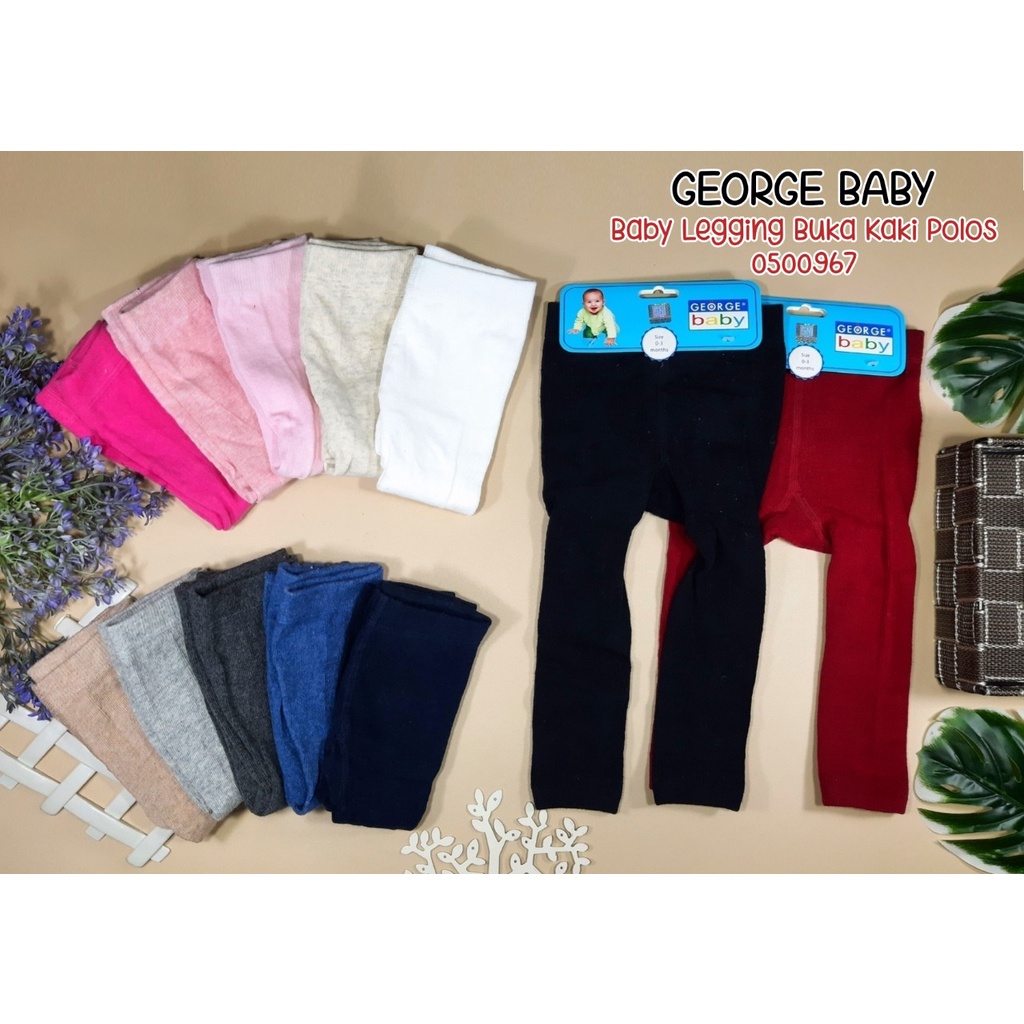 George Baby Legging Buka Kaki / Tutup Kaki