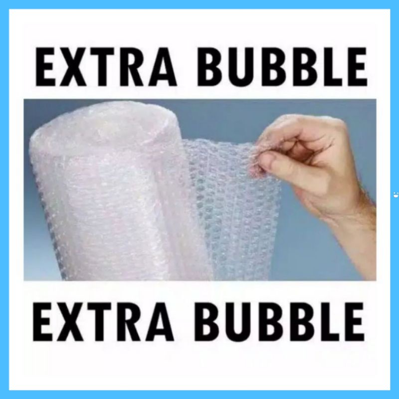 BUBBLE WRAP TAMBAHAN / EXTRA PACKING  BUBBLE