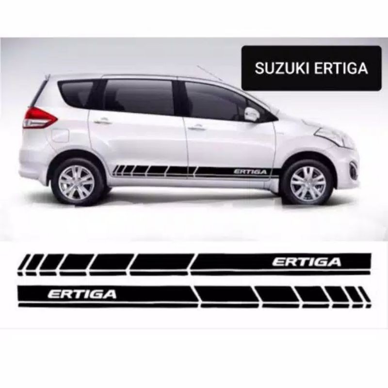 sticker stiker mobil ertiga stiker list bawah ertiga