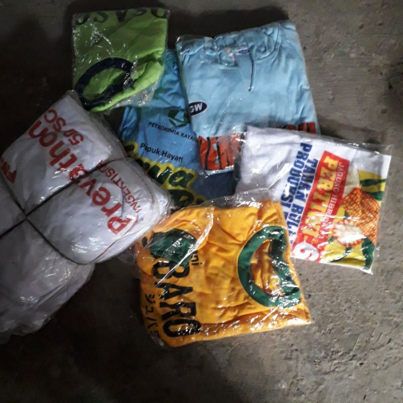 Kaos baju Petani kesawah ladang Lengan Panjang Produk [ Random ]