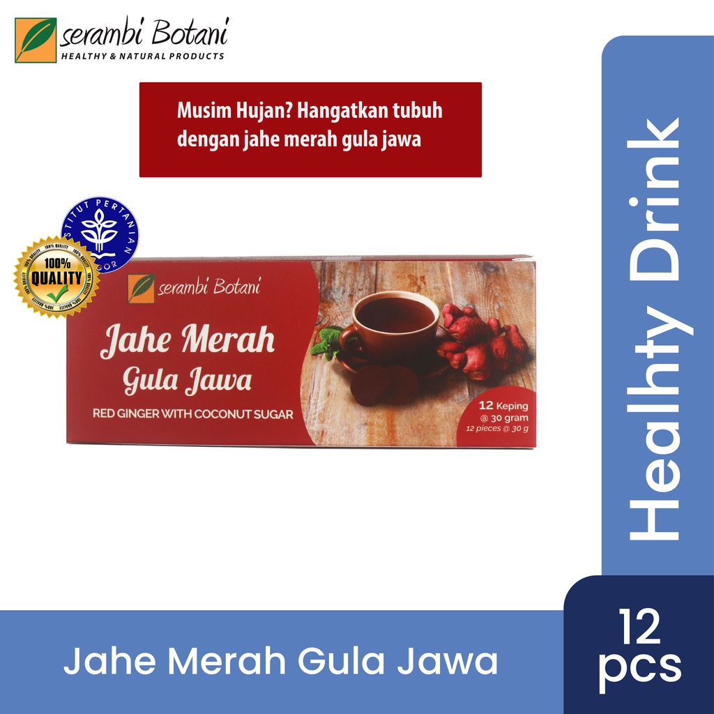 

Jahe Merah Gula Jawa Serambi Botani IPB