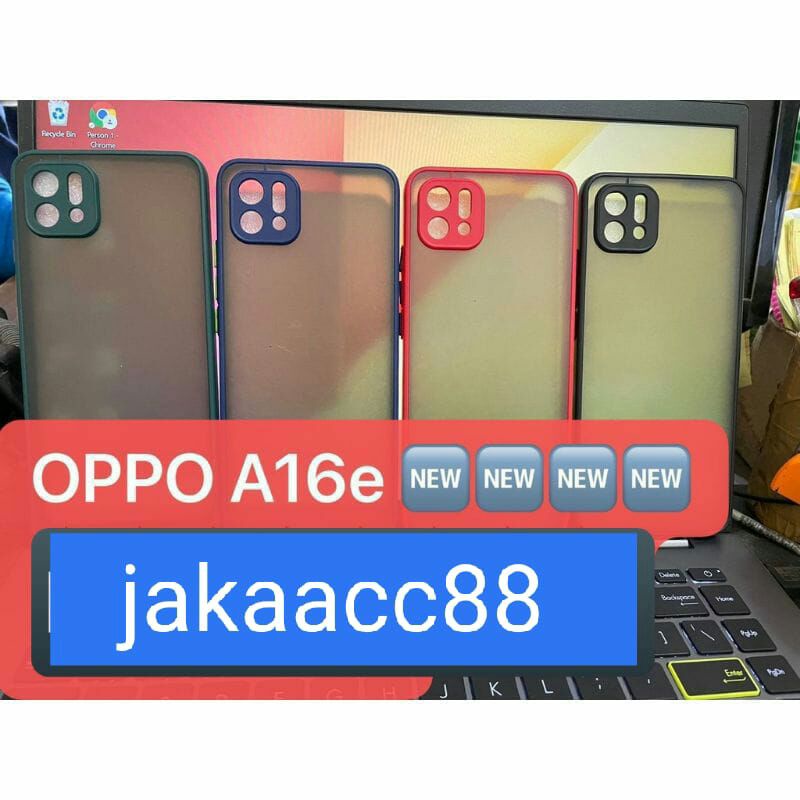 SOFTCASE SLICON AERO HP OPPO A16K/A16E CASE HP OPPO A16