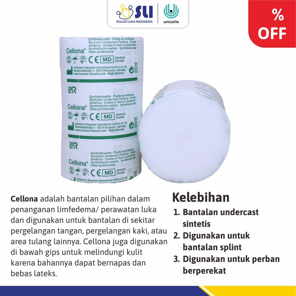 CELLONA SYNTHETIC PADDING / ORTHOPEDIC WOOL / LOHMANN & RAUSCHER