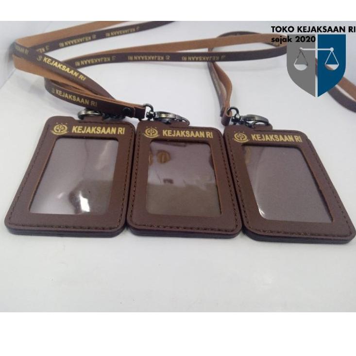 

Top Shipment tempat id card kulit coklat kejaksaan lanyard kejaksaan best seller