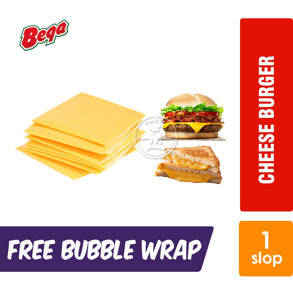 

Bega Cheese Burger Slice / Keju Slice Burger / White Cheddar Slice [1 Slop] KHUSUS GOSEND