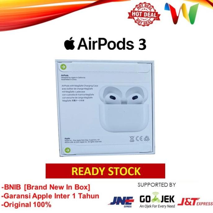 Apple AirPods 3 Gen Original Wireless MagSafe Case 2021