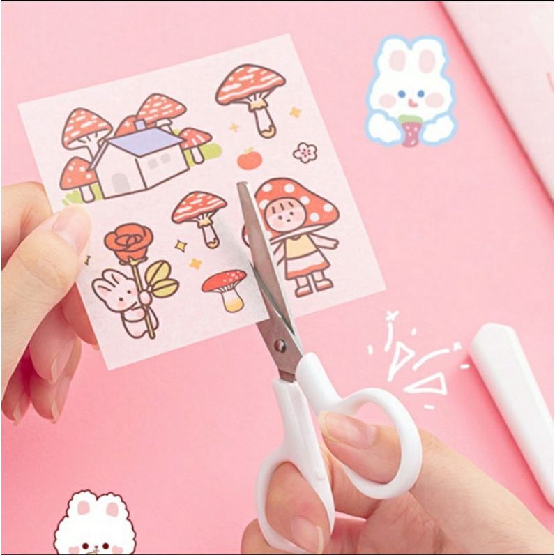

(snowandbelle) gunting kecil dengan tutup