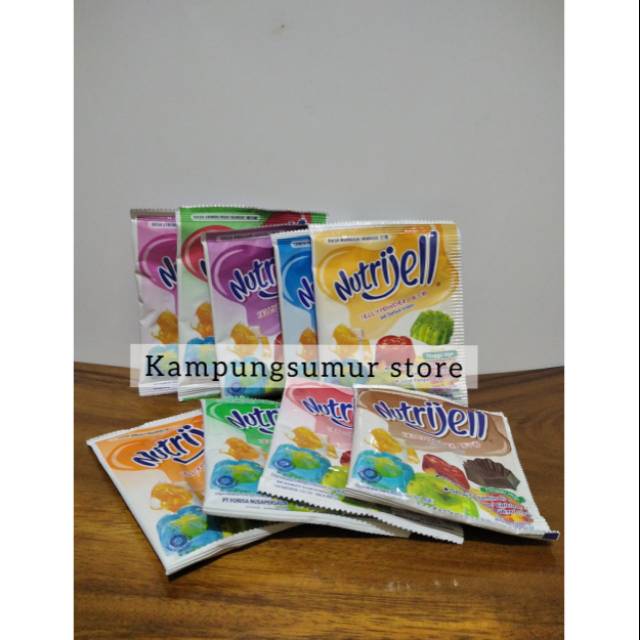 

Nutrijell aneka rasa 15 gr / 30 gr