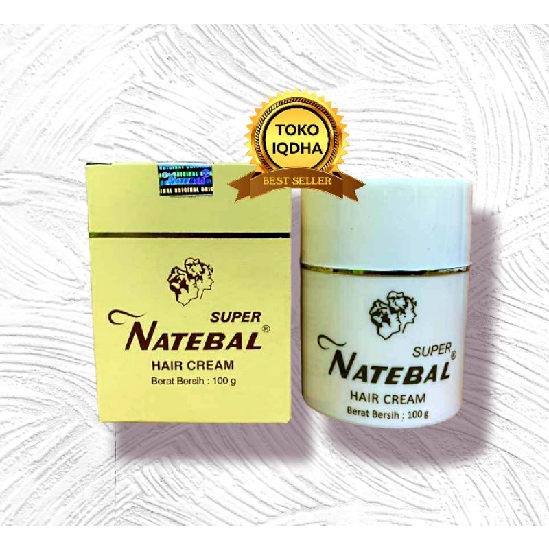Jual Natebal Super Hair Cream 100gr Minyak Rambut Natebal Indonesia Shopee Indonesia