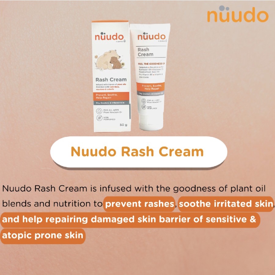 Nuudo Rash Cream 50gr