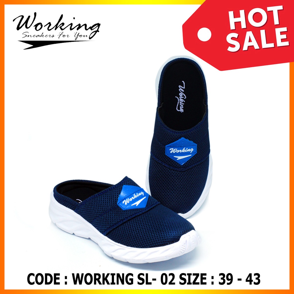 Working Sneakers For You Sepatu Pria Slop SL-02